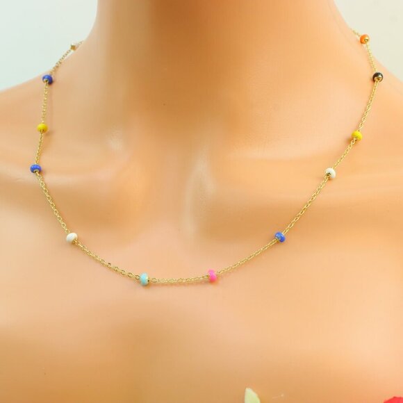 "New Beautiful Design Necklace Chain for Women/Girls, Gift, N733 - Picture 3 of 10